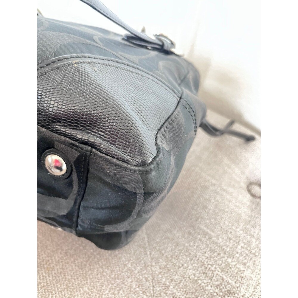 Coach Signature C Monogram Shoulder Bag - Picture 6 of 10